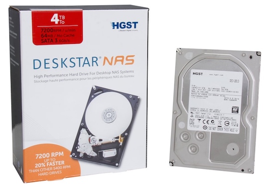 HGST Deskstar NAS &ndash; терабайты в настольном хранилище